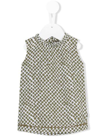 Imps & Elf - Printed Dress - Kids - Cotton - 3-6 Mth, Green