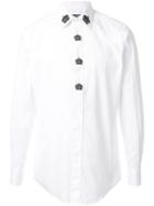 Dolce & Gabbana Crown Patch Shirt - White
