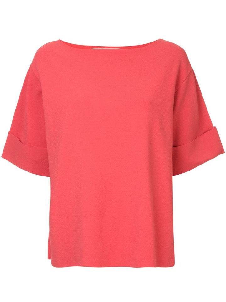 Stella Mccartney Cady Boxy Blouse - Pink