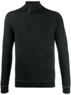 Andrea Ya'aqov Turtleneck Plain Jumper - Black