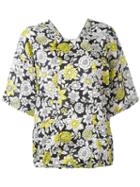 Christian Wijnants - Floral Print Blouse - Women - Cupro/viscose - 38, Cupro/viscose