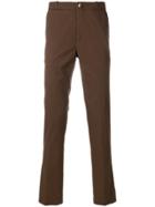 Corneliani Slim Fit Trousers - Brown