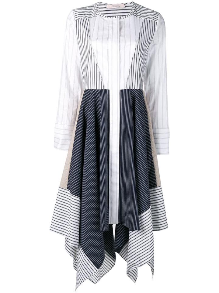 Dorothee Schumacher Asymmetric Shirt Dress - Blue