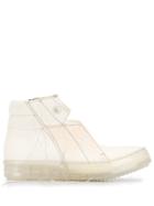 Rick Owens Deconstructed Ankle Boots - White