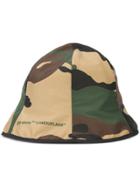 Off-white Camouflage Bucket Hat - Brown