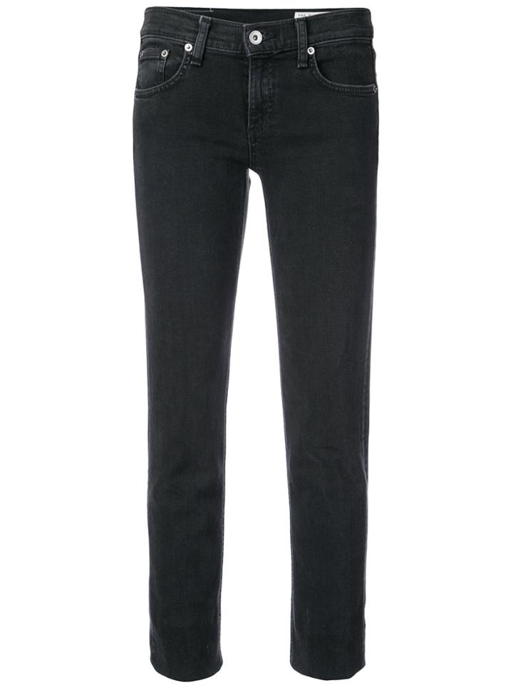 Rag & Bone /jean Ankle Dre Jeans - Black