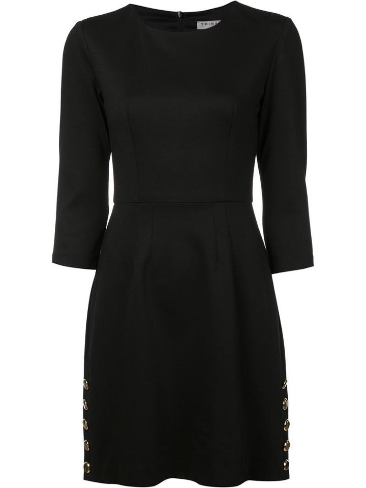 Trina Turk 'flush' Dress, Women's, Size: 8, Black, Polyester/rayon/nylon/spandex/elastane