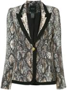Smythe Taped Lapel Blazer - Multicolour