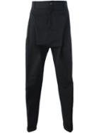 Damir Doma 'parker' Trousers, Men's, Size: Large, Black, Cotton