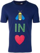 Love Moschino Bee In Love T-shirt - Blue