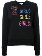 Yazbukey Neon Sign Print Sweatshirt