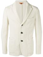 Barena Three Button Blazer, Men's, Size: 52, White, Cotton