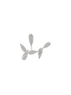 Yvonne Léon 18kt Gold And Diamond Cartilage Earrings - Silver