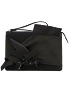 No21 - Wrap Clutch Bag - Women - Silk/viscose/bos Taurus - One Size, Black, Silk/viscose/bos Taurus