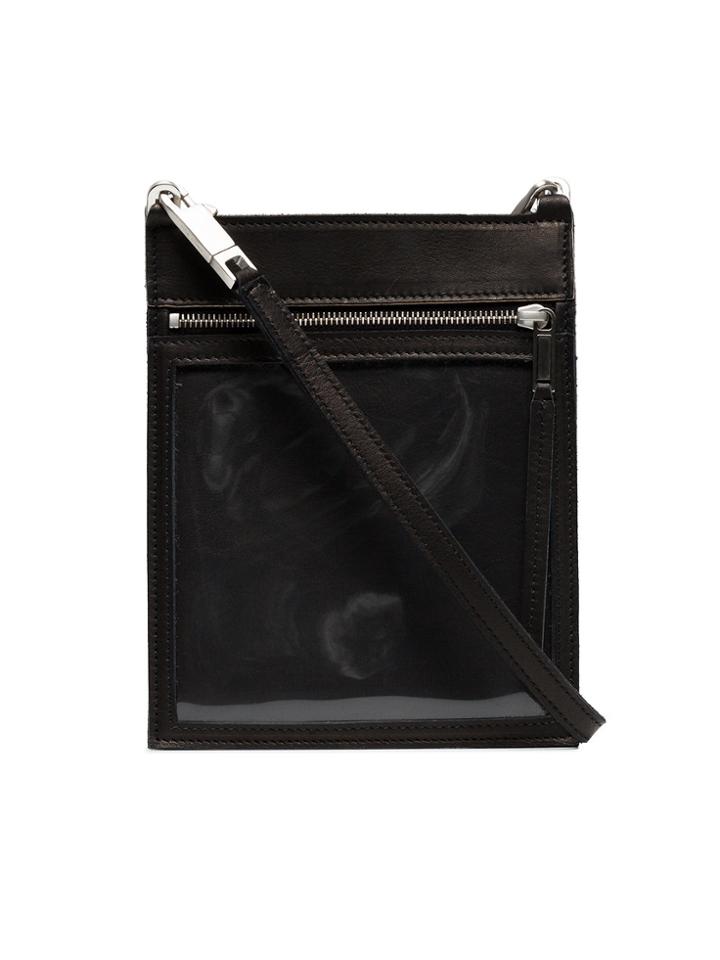 Rick Owens Black Security Pocket Wallet