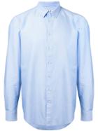 Msgm Classic Long Sleeve Shirt - Blue