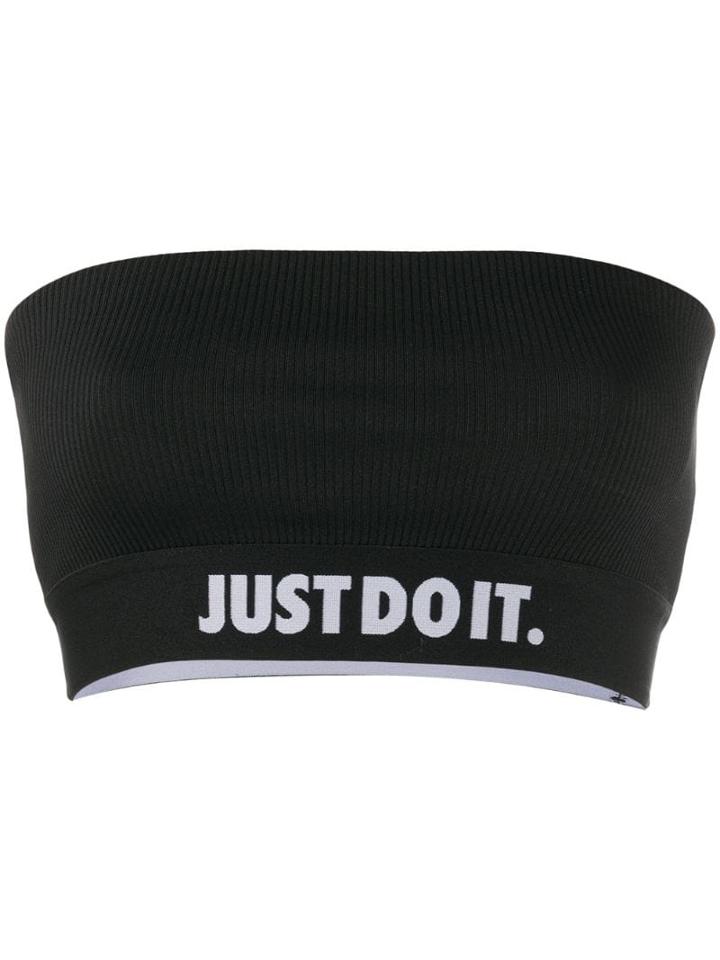 Nike Just Do It Bandeau Top - Black