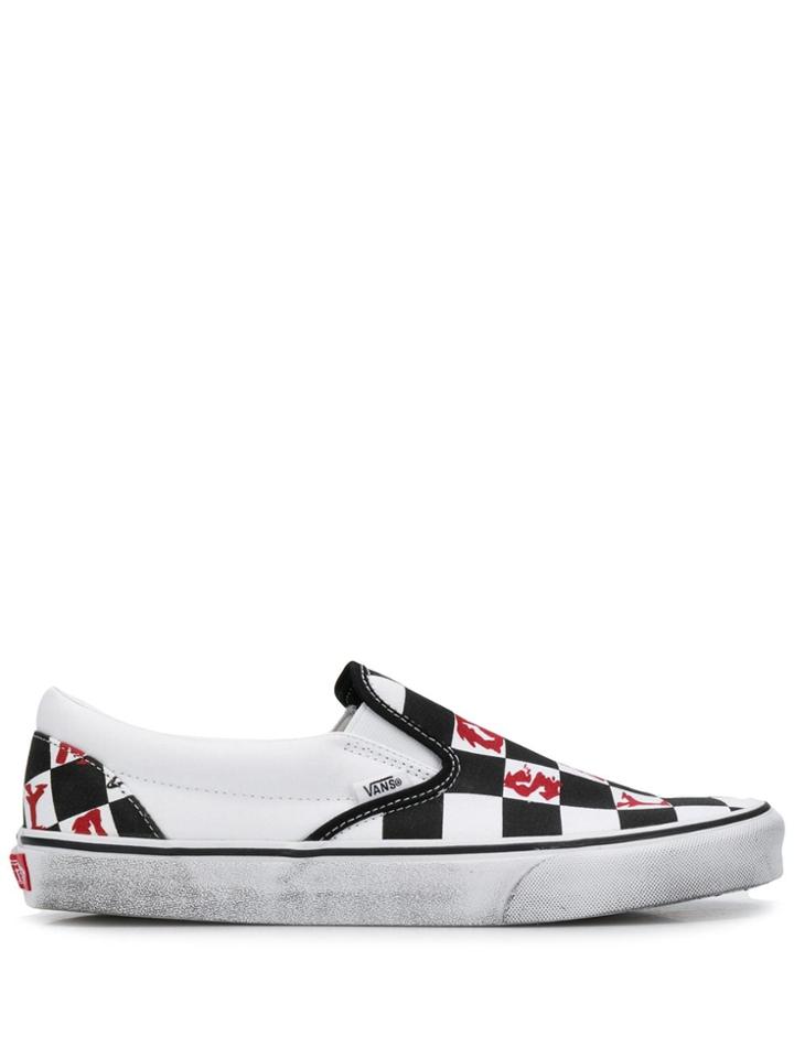 Vans Checkerboard Sneakers - White