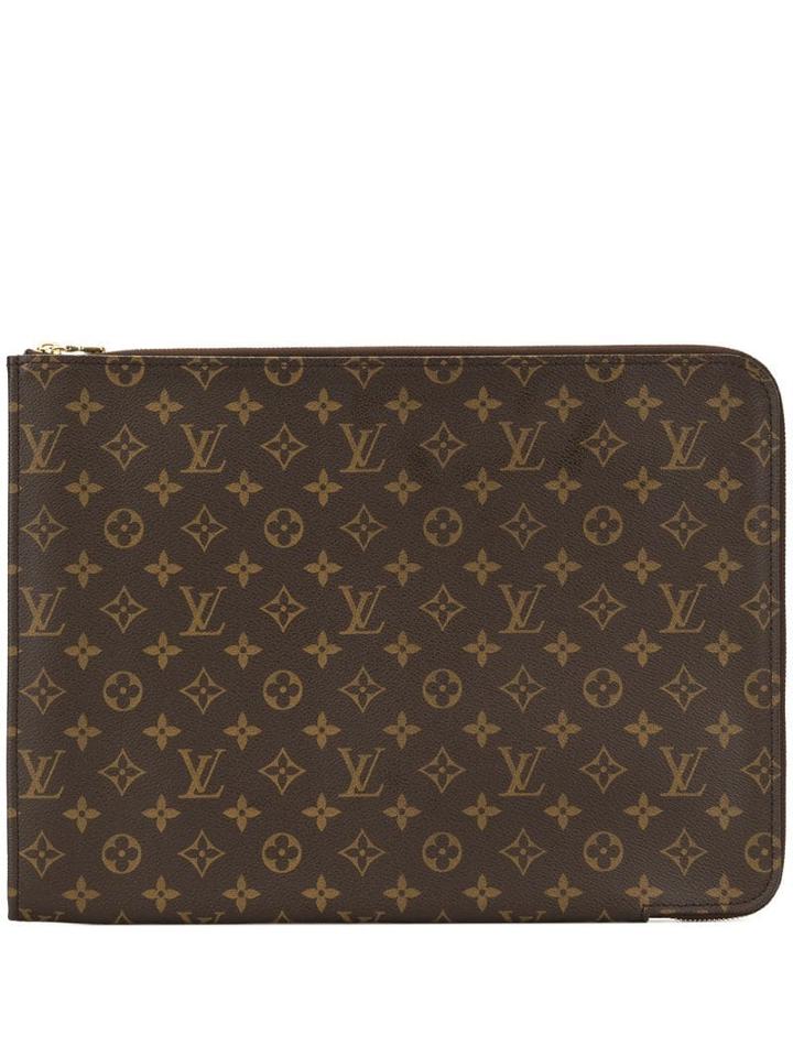 Louis Vuitton Pre-owned Monogram Document Holder - Brown