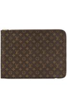 Louis Vuitton Pre-owned Monogram Document Holder - Brown