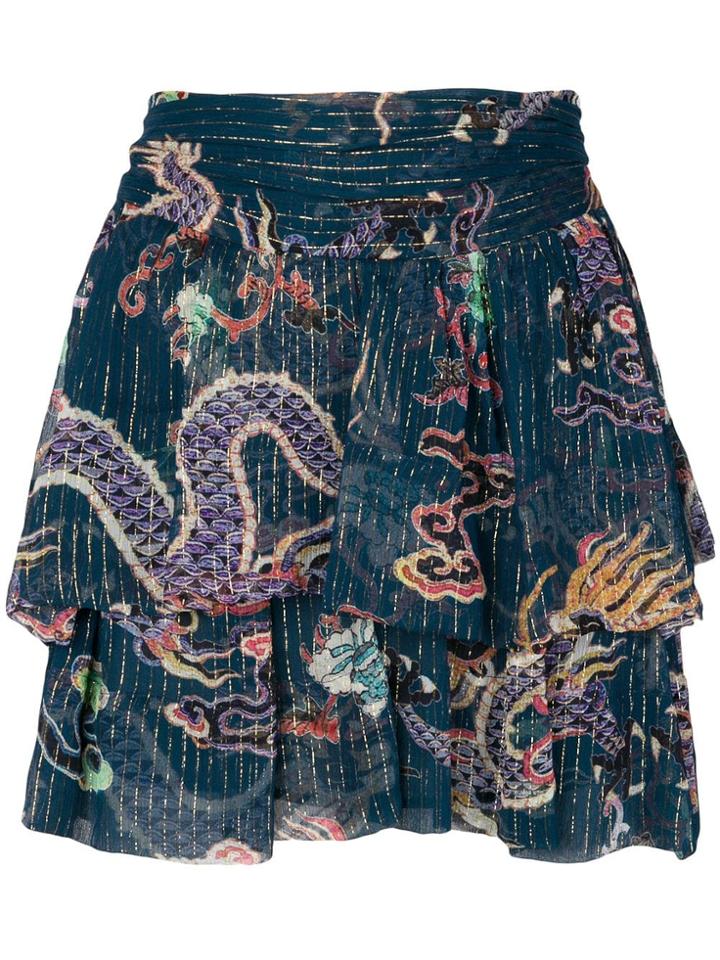 Isabel Marant Dahlia Skirt - Blue