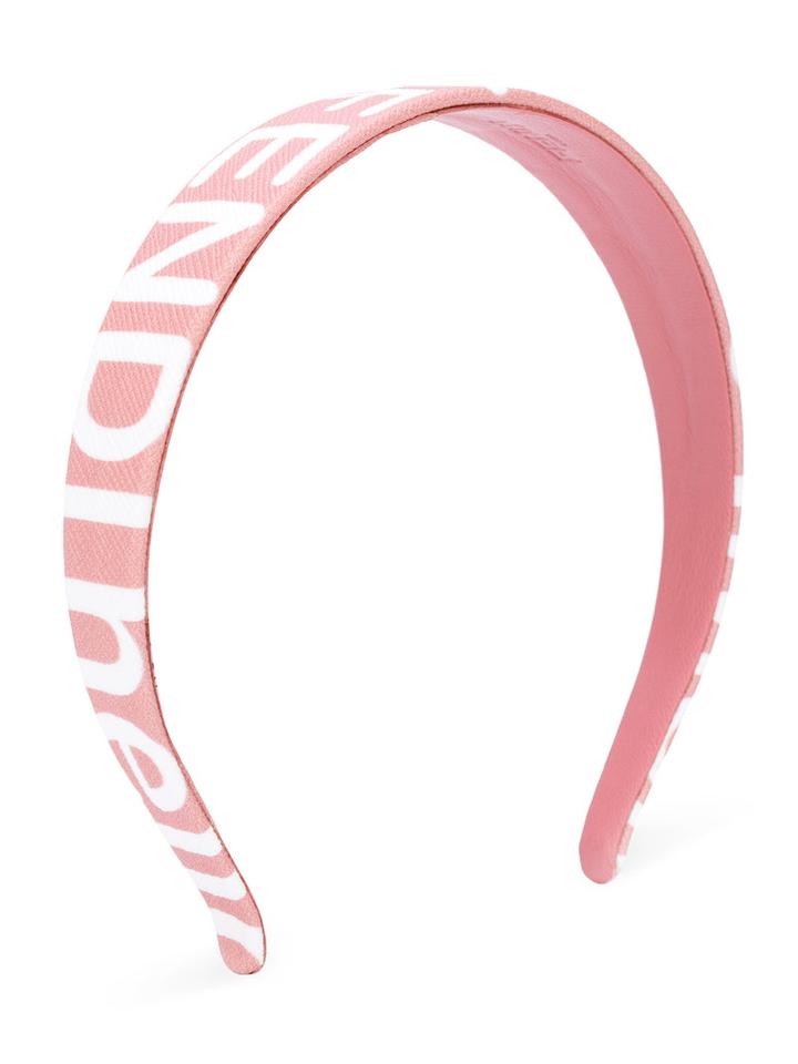 Fendi Kids - Printed Headband - Kids - Other Fibers - One Size, Pink/purple
