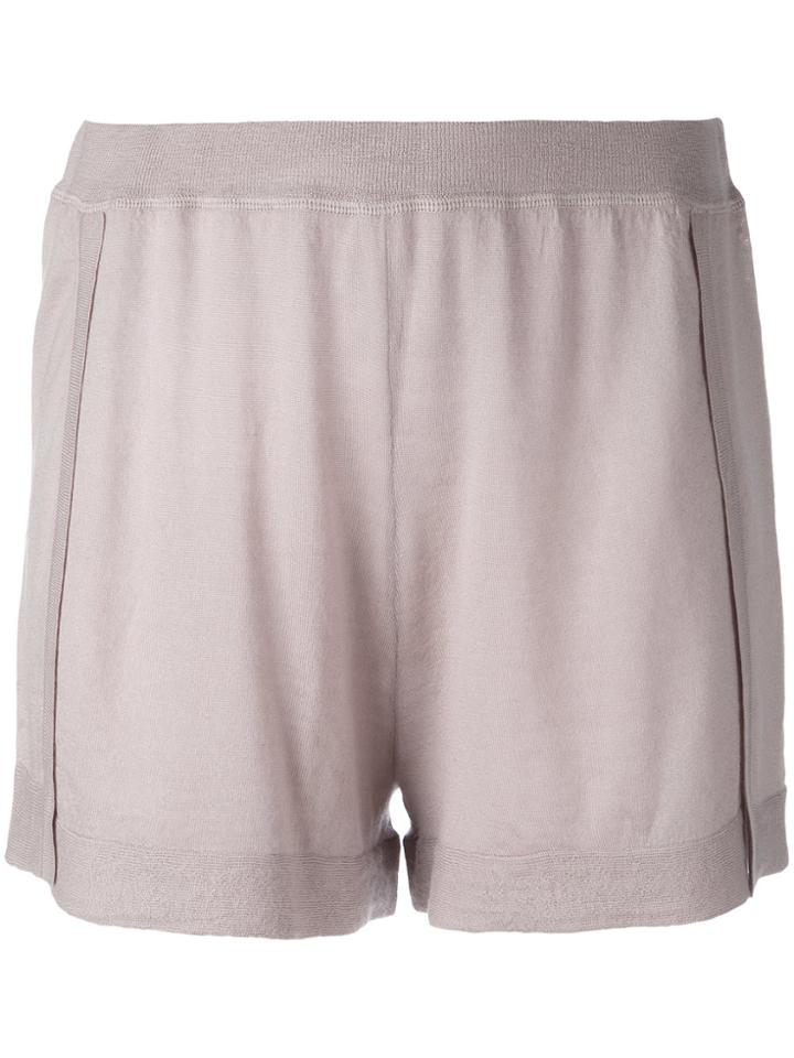 Le Kasha Cashmere Bombay Shorts - Pink & Purple