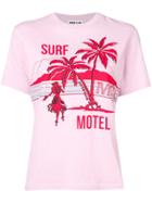 Mcq Alexander Mcqueen Surf Motel T-shirt - Pink