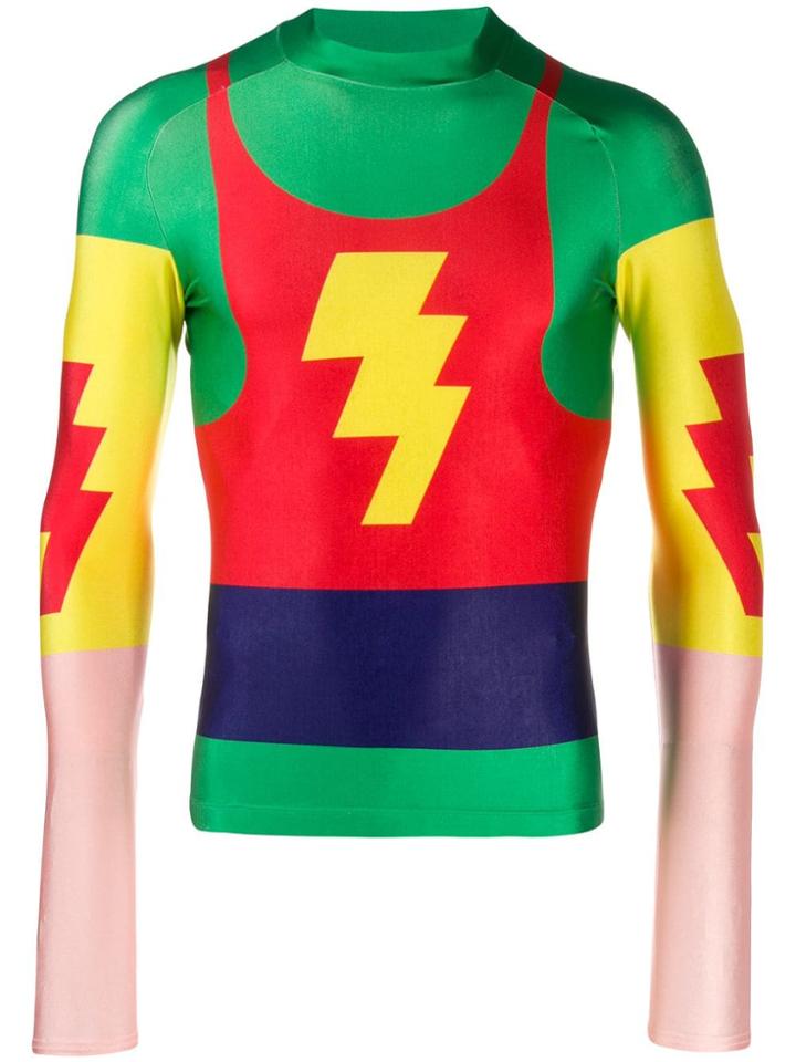 Walter Van Beirendonck Pre-owned 2009 Explicit Long Sleeved Top - Red