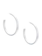Francesca Romana Diana Hoop Earrings, Women's, Metallic