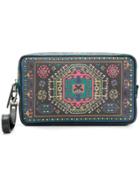 Etro Leather Clutch - Blue