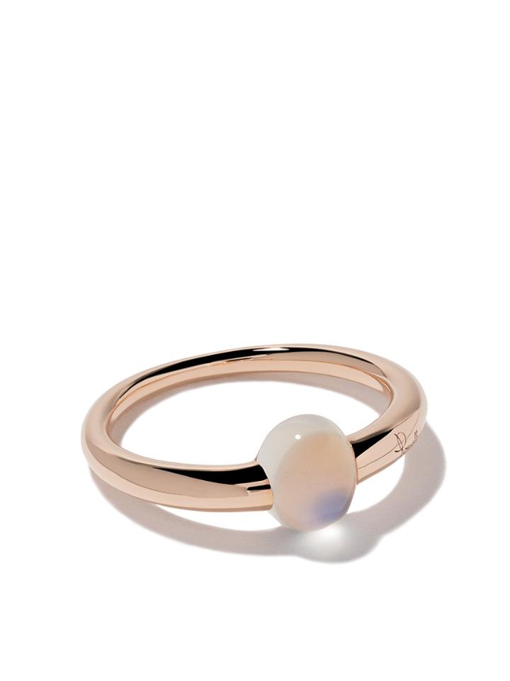 Pomellato 18kt Rose & White Gold M'ama Non M'ama Moonstone Ring -