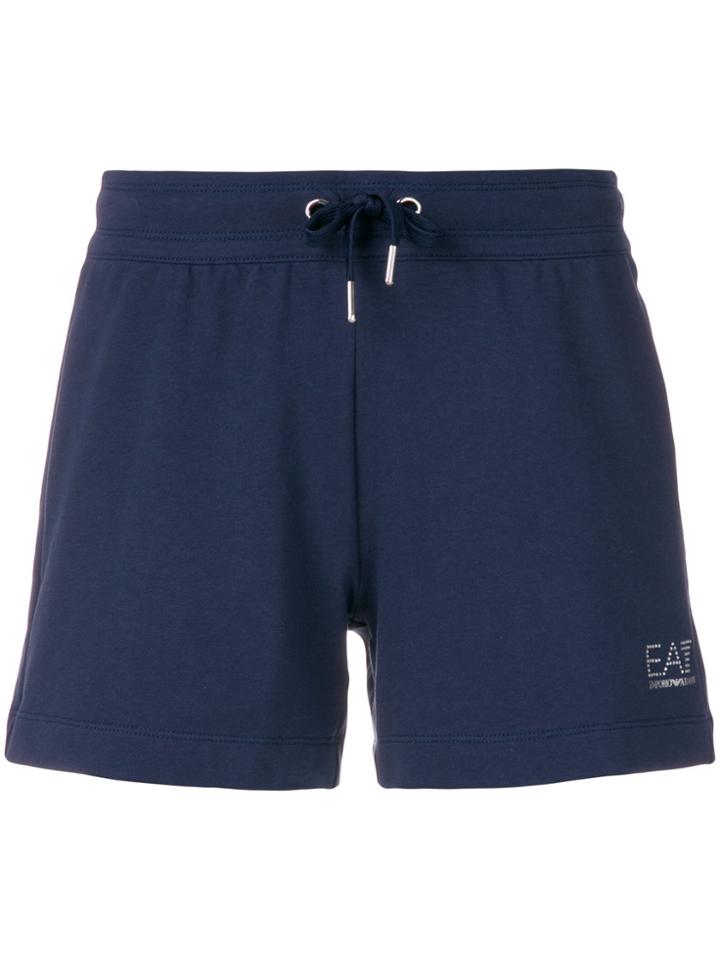 Ea7 Emporio Armani Track Shorts - Blue