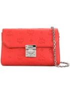 Mcm Millie Flap Crossbody Bag - Red