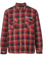 Supreme Independent Quilted Flannel Shirt - Red