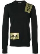 Dolce & Gabbana Logo Band Sweater - Black