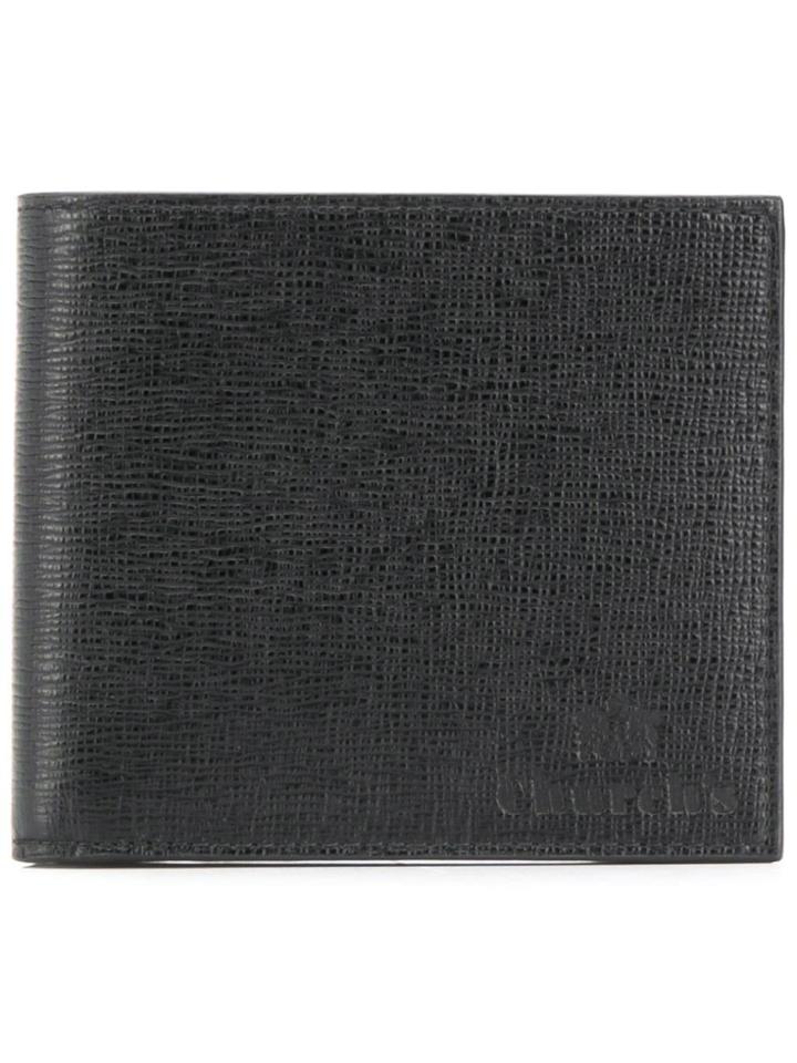 Church's Textured Foldover Wallet - Black