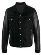 Balmain Logo Print Jacket - Black