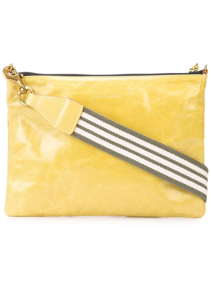 Isabel Marant Nessah Clutch Bag - Yellow