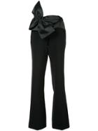 Sachin & Babi Side Fastened Flared Trousers - Black