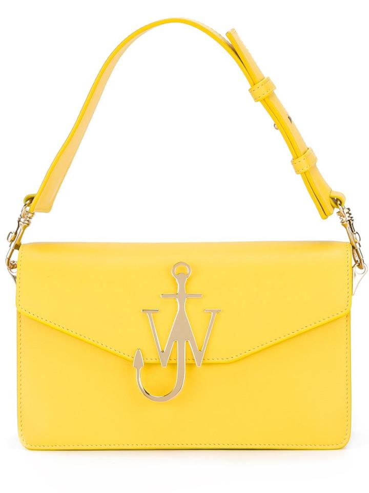 Jw Anderson Logo Detail Purse Bag - Yellow & Orange