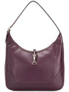 Hermès Vintage Trim Shoulder Bag - Purple