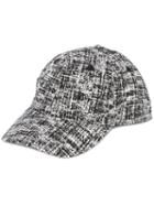 Overhead Patterned Cap, Men's, Black, Cotton/nylon/spandex/elastane