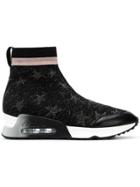 Ash Stelle Sock Sneakers - Black