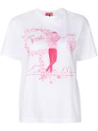Emilio Pucci Sketch Print T-shirt - White