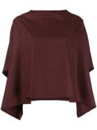 Toogood Draped Sleeves Top - Red