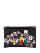 Dolce & Gabbana Family Pig Clutch - Black