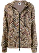 Missoni Jacquard Hooded Jscket - Gold