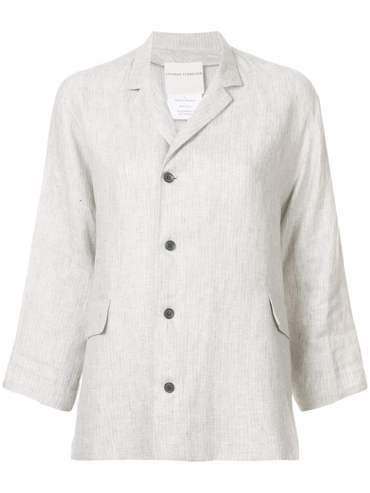 Stephan Schneider Compliance Buttoned Jacket - Grey
