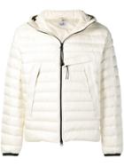 Cp Company Hooded Padded Jacket - White